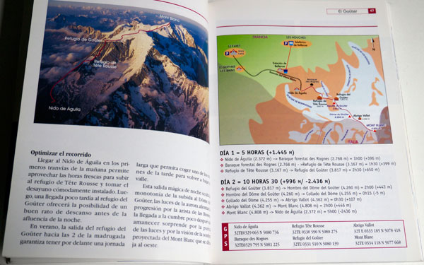 Mont Blanc 4808 m 5 vías a la cumbre